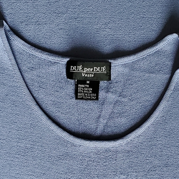 Due per Due Veste knit Dress sz M - Picture 5 of 6